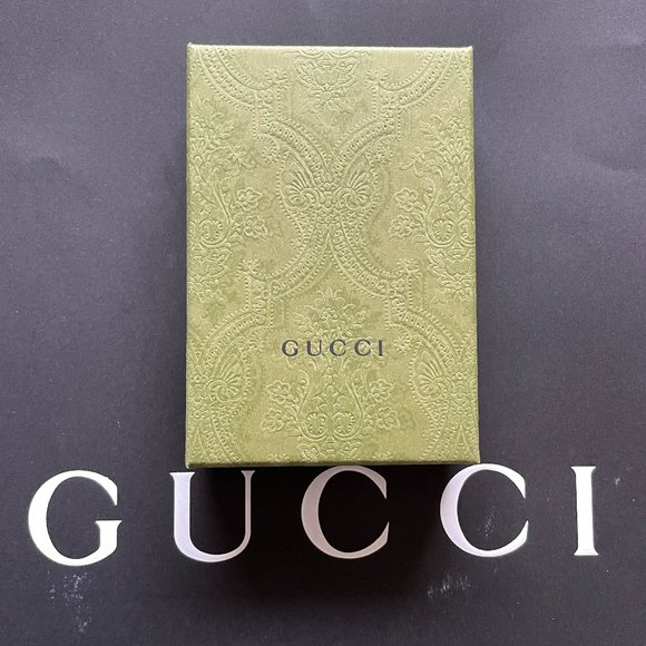 NWT GUCCI Gucci card case 625564 leather unisex - Picture 5 of 5